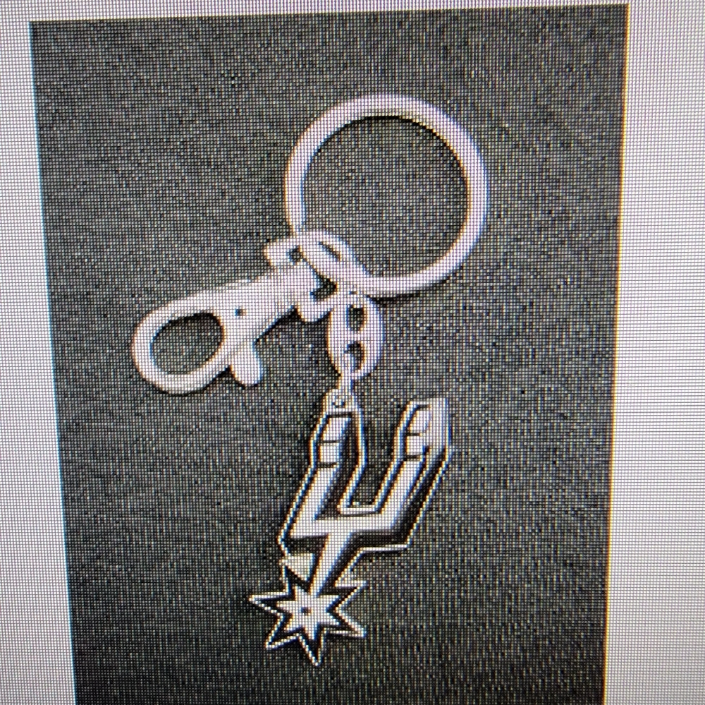 New In Package Nba San Antonio Spurs logo key chain